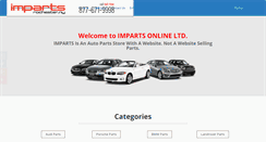 Desktop Screenshot of impartsol.com